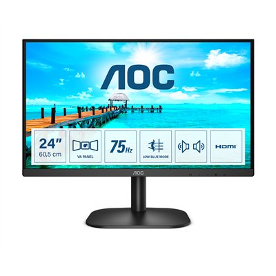 AOC B2 24B2XDAM LED display 60,5 cm (23.8") 1920 x 1080 Pixeles