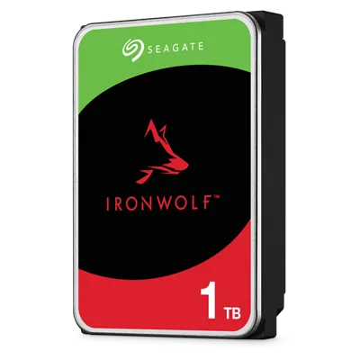 Seagate 1TB IronWolf NAS 5400rpm HDD 3.5" SATA 6GB/s 256MB