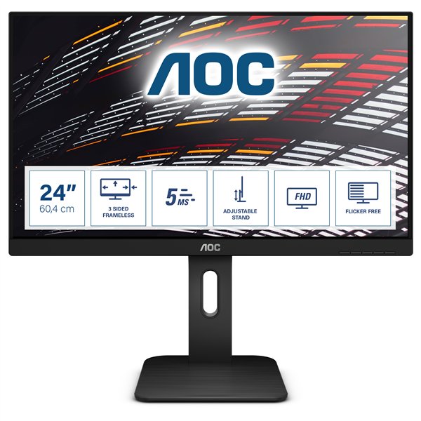 AOC P1 24P1 pantalla para PC 60,5 cm (23.8") 1920 x 1080 Pixeles Full HD LED Negro