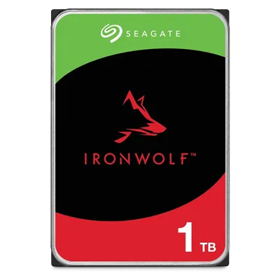 Seagate 1TB IronWolf NAS 5400rpm HDD 3.5" SATA 6GB/s 256MB