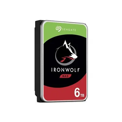 Seagate 6TB IronWolf NAS 5400rpm HDD 3.5" SATA 6GB/s 256MB