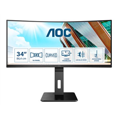 AOC CU34P2A 34" LED WQHD Curvo