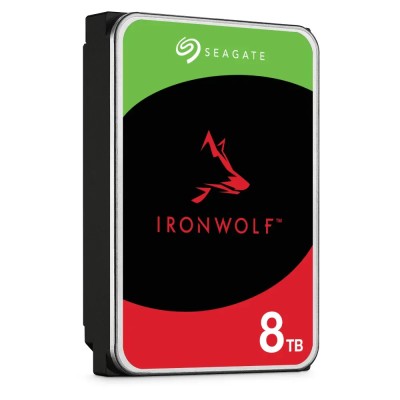 Seagate 8TB IronWolf NAS 5400rpm HDD 3.5" SATA 6GB/s 256MB