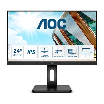 AOC P2 Q24P2Q LED display 60,5 cm (23.8") 2560 x 1440 Pixeles