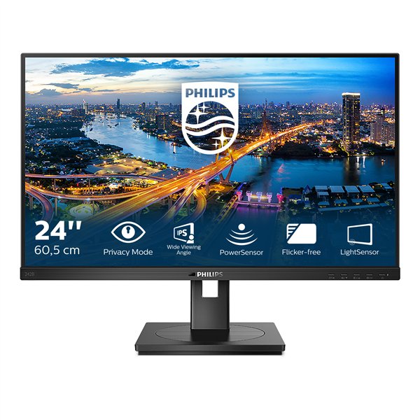 Philips B Line 242B1V/00 LED display 60,5 cm (23.8") 1920 x 1080 Pixeles Full HD Negro