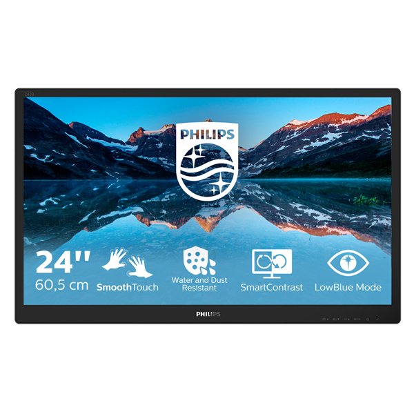 Philips 242B9TN/00 pantalla para PC 60,5 cm (23.8") 1920 x 1080 Pixeles Full HD LCD Mesa Negro