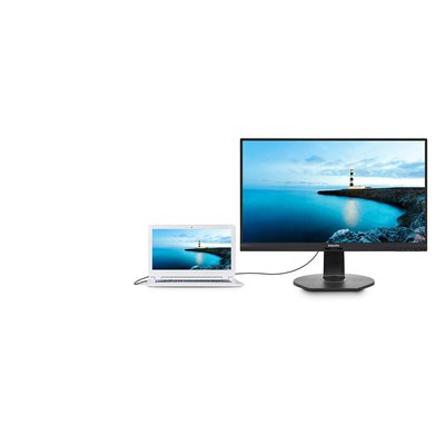 Philips B Line Monitor LCD con base USB-C 272B7QUPBEB/00