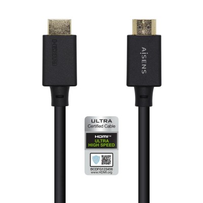 Cable HDMI 2.1 8K Aisens A150-0420/ HDMI Macho - HDMI Macho/