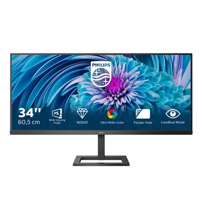 Philips E Line 345E2AE/00 34" WQHD Crystal Clear IPS 4ms AMD