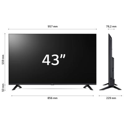 LG 43UR73006LA Televisor 109,2 cm (43") 4K Ultra HD Smart TV