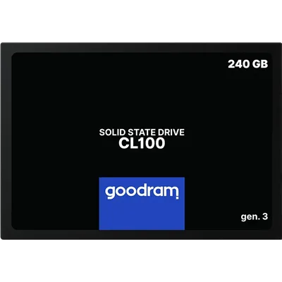 Goodram CL100 Gen3 SSD 240GB de 2.5" a 540MB/s SATA 6GB/s