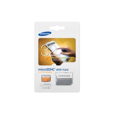 Samsung 32GB, MicroSDHC EVO UHS Clase 10