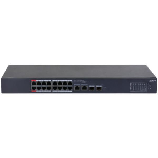 Dahua Technology DH-CS4226-24ET-375 Gestionado L2 Gigabit Ethernet (10/100/1000) Energía sobre Ethernet (PoE) Negro