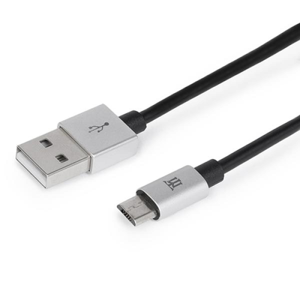 Maillon Technologique Premium MTPMUS241 cable USB USB 2.0 1 m USB A Micro-USB B Plata