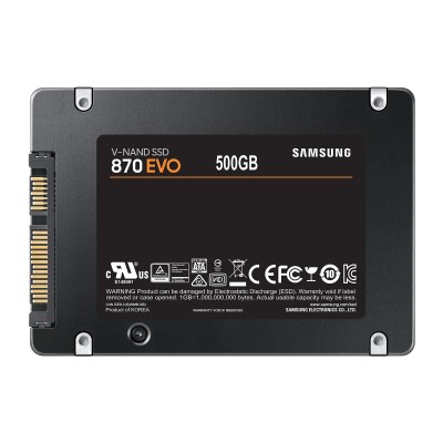 Samsung 870 EVO 500GB SSD 2.5" 560MB/s SATA 6Gb/s