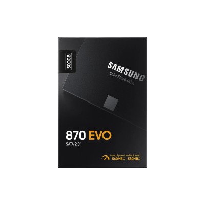 Samsung 870 EVO 500GB SSD 2.5" 560MB/s SATA 6Gb/s