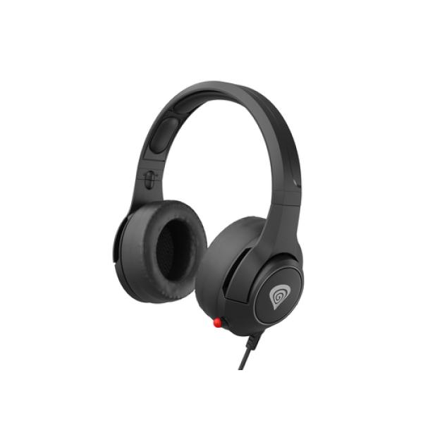 GENESIS Argon 600 Auriculares Alámbrico Diadema Juego Negro, Rojo