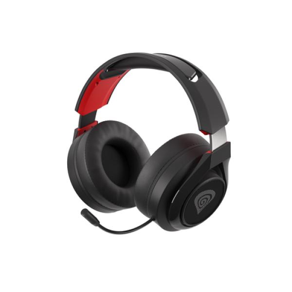 GENESIS Selen 400 Auriculares Inalámbrico y alámbrico Diadema Juego Negro, Rojo