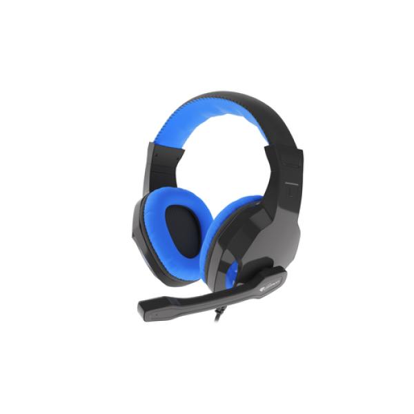 GENESIS ARGON 100 Auriculares Alámbrico Diadema Juego Negro, Azul