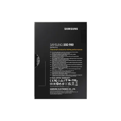 Samsung SSD 980 500GB NVMe a 3100MB/s PCIe 3.0 M.2 2280