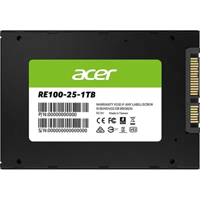 Acer RE100 SSD 1TB 2.5" a 557MB/s SATA 6GB/s