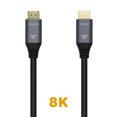 Cable HDMI 2.1 8K Aisens A150-0425/ HDMI Macho - HDMI Macho/