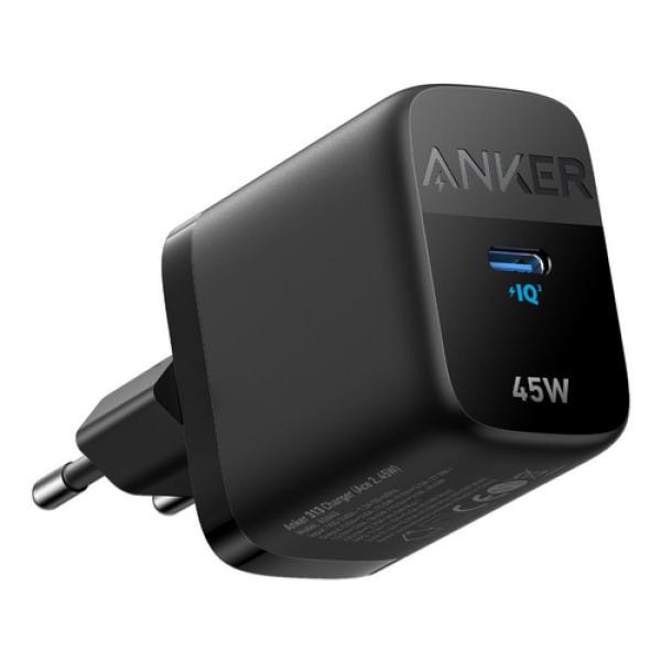 Anker 313 Charger Universal Negro Corriente alterna Carga rápida Interior