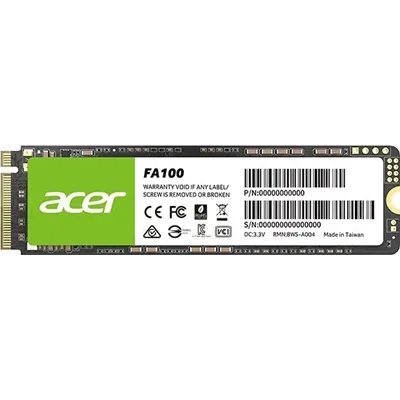 Acer FA100 SSD NVMe 512GB a 3200MB/s PCIe 3.0 M.2 2280