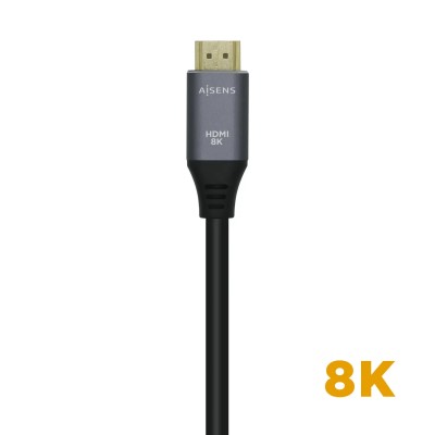 Cable HDMI 2.1 8K Aisens A150-0425/ HDMI Macho - HDMI Macho/