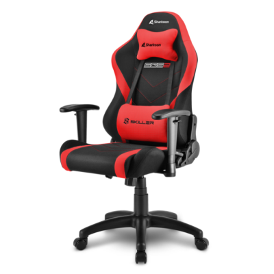 SILLA GAMING SHARKOON SKILLER SGS2 JR NEGRO ROJO