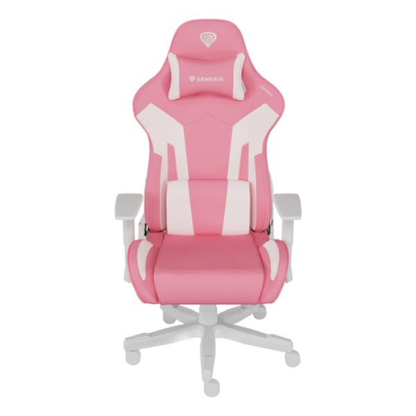 GENESIS Nitro 710 Silla para videojuegos de PC Asiento inflable Blanco