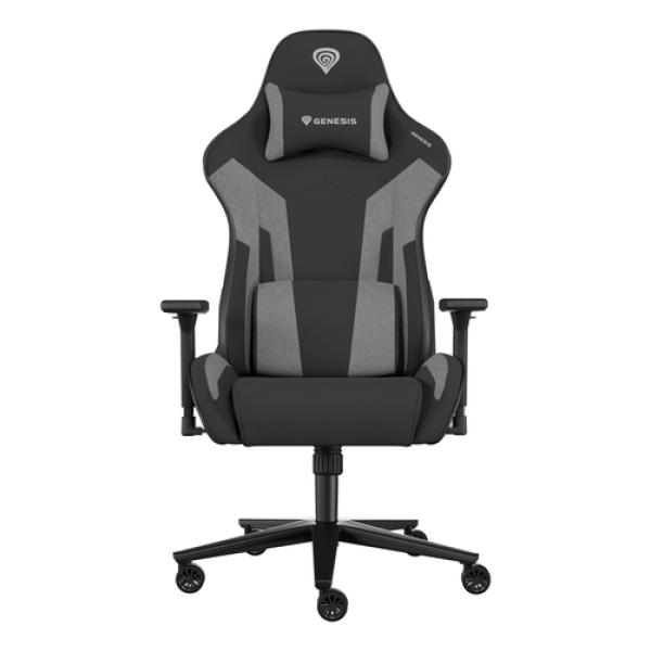 GENESIS Nitro 720 Butaca para jugar Asiento acolchado Negro, Gris