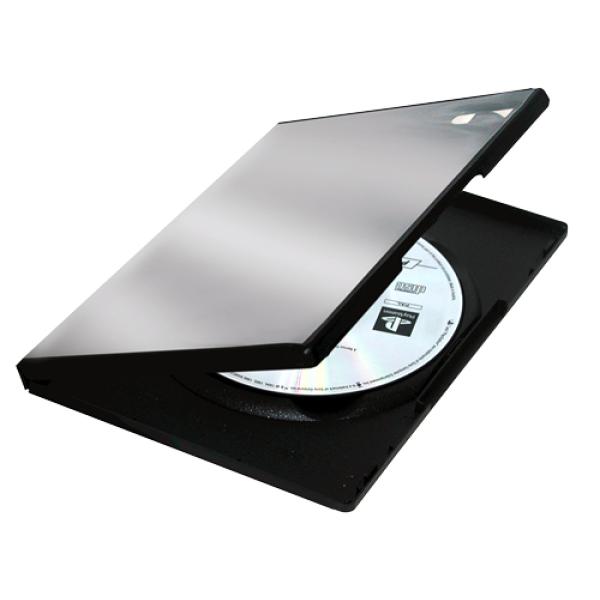 Fellowes 83357 funda para discos ópticos Funda de DVD 1 discos Negro