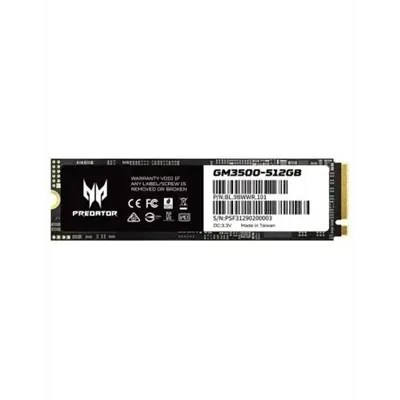 Acer Predator GM3500 SSD NVMe 512GB a 3400MB/s PCIe 3.0 M.2 2280