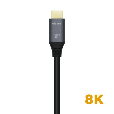 Cable HDMI 2.1 8K Aisens A150-0426/ HDMI Macho - HDMI Macho/