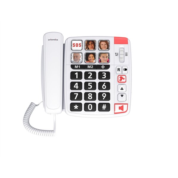 SwissVoice Xtra 1110 Teléfono analógico Blanco