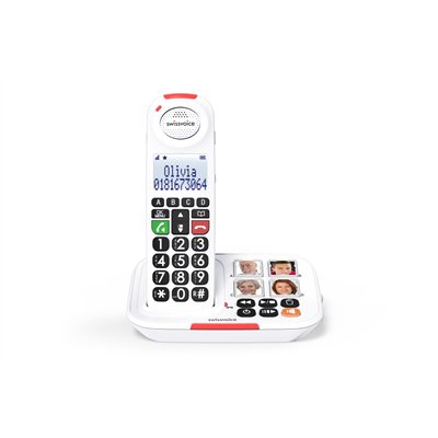 SwissVoice Xtra 2155 Teléfono DECT/analógico Identificador de