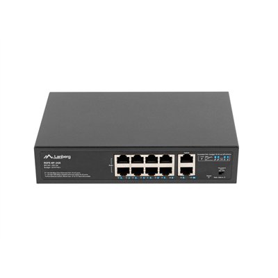 Lanberg RSFE-8P-2GE-120 switch No administrado Gigabit Ethernet