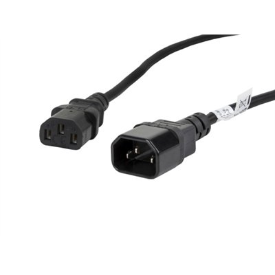 Lanberg CA-C13E-11CC-0018-BK cable de transmisión Negro 1,8 m