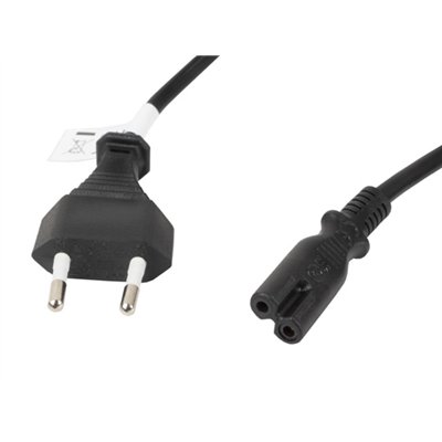 Lanberg CA-C7CA-11CC-0018-BK cable de transmisión Negro 1,8 m