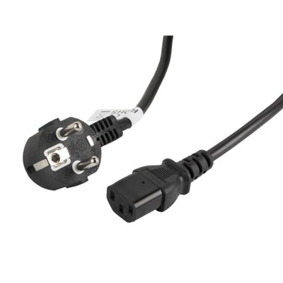 Lanberg CA-C13C-11CC-0030-BK cable de transmisión Negro 3 m C13