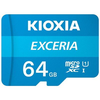 Kioxia Exceria 64 GB MicroSDXC UHS-I Clase 10