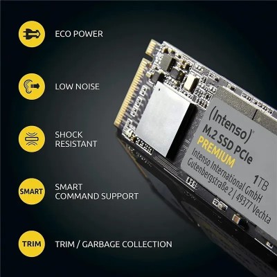 Intenso PREMIUM SSD 250GB NVMe a 2100MB/s PCIe 3.0 M.2 2280