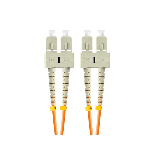 Lanberg FO-SUSU-MD21-0020-OG Cable de fibra óptica e InfiniBand 2 m SC Naranja