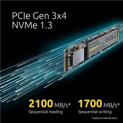 Intenso PREMIUM SSD 1TB NVMe a 2100MB/s PCIe 3.0 M.2 2280