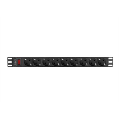 Lanberg PDU-09F-0300-BK unidad de distribución de energía (PDU)