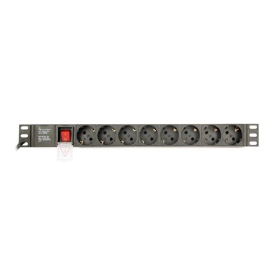 Gembird EG-PDU-014 unidad de distribución de energía (PDU) 8