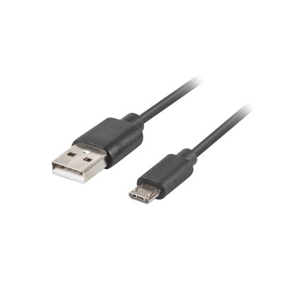 Lanberg CA-USBM-20CU-0018-BK cable USB USB 2.0 1,8 m Micro-USB