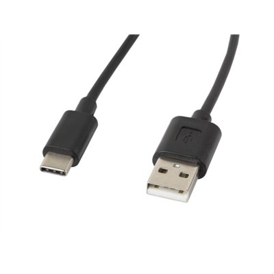 Lanberg CA-USBO-10CC-0018-BK cable USB USB 2.0 1,8 m USB A USB