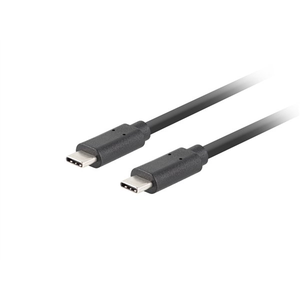 Lanberg CA-CMCM-32CU-0005-BK cable USB USB 3.2 Gen 2 (3.1 Gen 2) 0,5 m USB C Negro